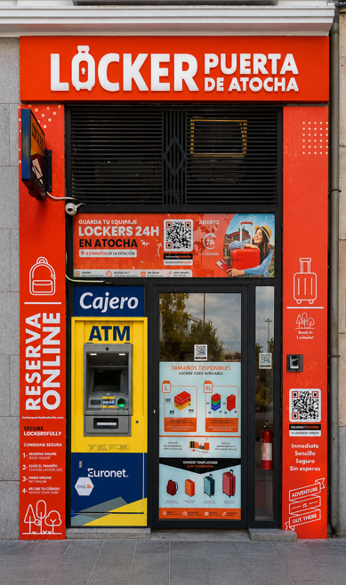 Ubicación de Locker Puerta de Atocha en Madrid